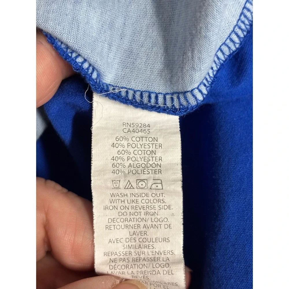 The Childrens Place Boys Blue Ombre Hooded‎ Long Sleeve Tee Shirt XL 14